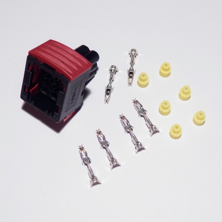 Zestaw obudowy 6-pin z zamkiem (żeński) 1-929505-2
